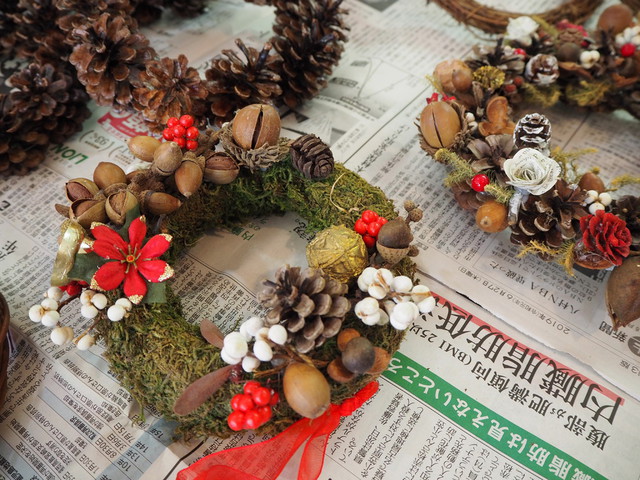 いまいさんの この一枚「本日はクリスマスリース作りでした！」
