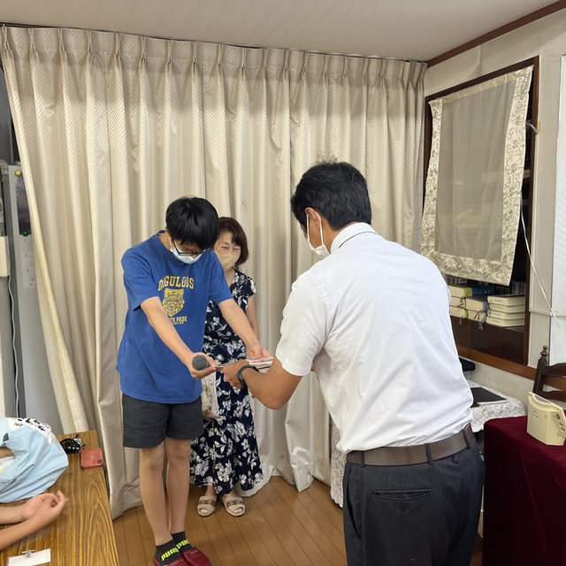 8月、神戸改革派神学校の服部宣夫神学生による、4回の説教ご奉仕が無事に終わりました。共に感謝のひと月でした。新学期の学びも守られますように。