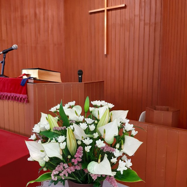 3月22日　春日部栄光墓苑記念会のひととき