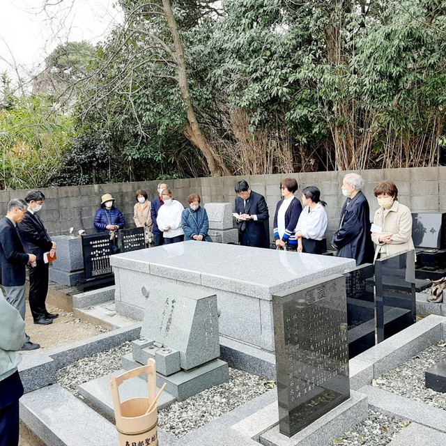3月22日　春日部栄光墓苑祈り会