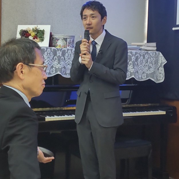 10/19 淀川キリスト教病院チャプレンの、國安光先生が、メッセージにおいでくださいました。