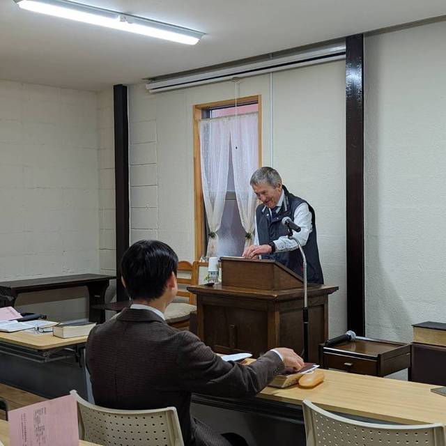 2023年11月19日秋の伝道集会 トビー デベット先生をお招きして。