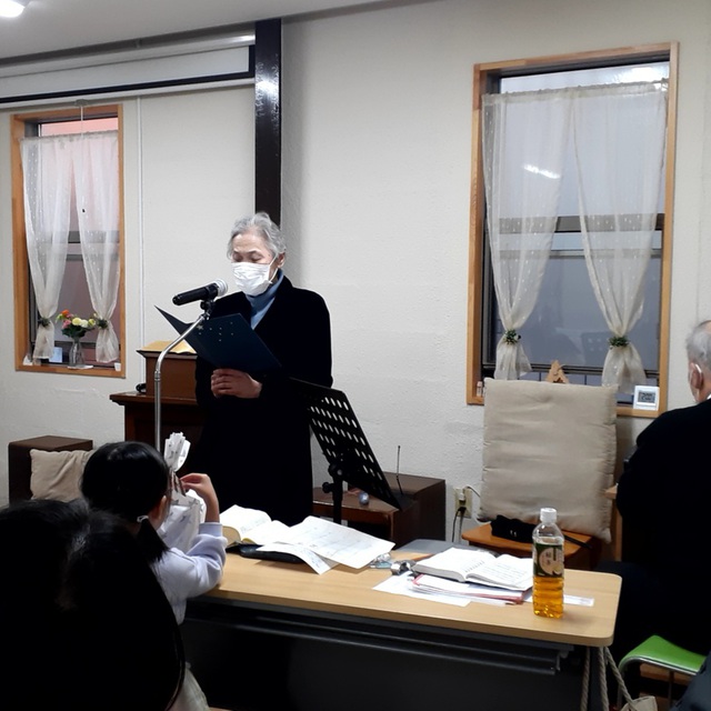 2023/12/24 クリスマス祝会　朗読